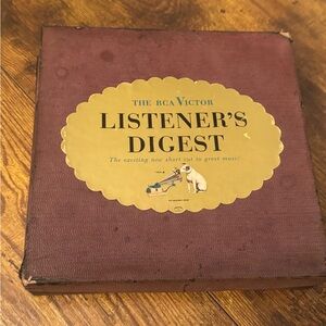 RCA Victor Listener’s Digest Complete 45 RPM Box Set‎ 10 Classical Records